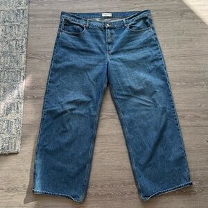 Abercrombie Low Rise Ultra Loose Jeans